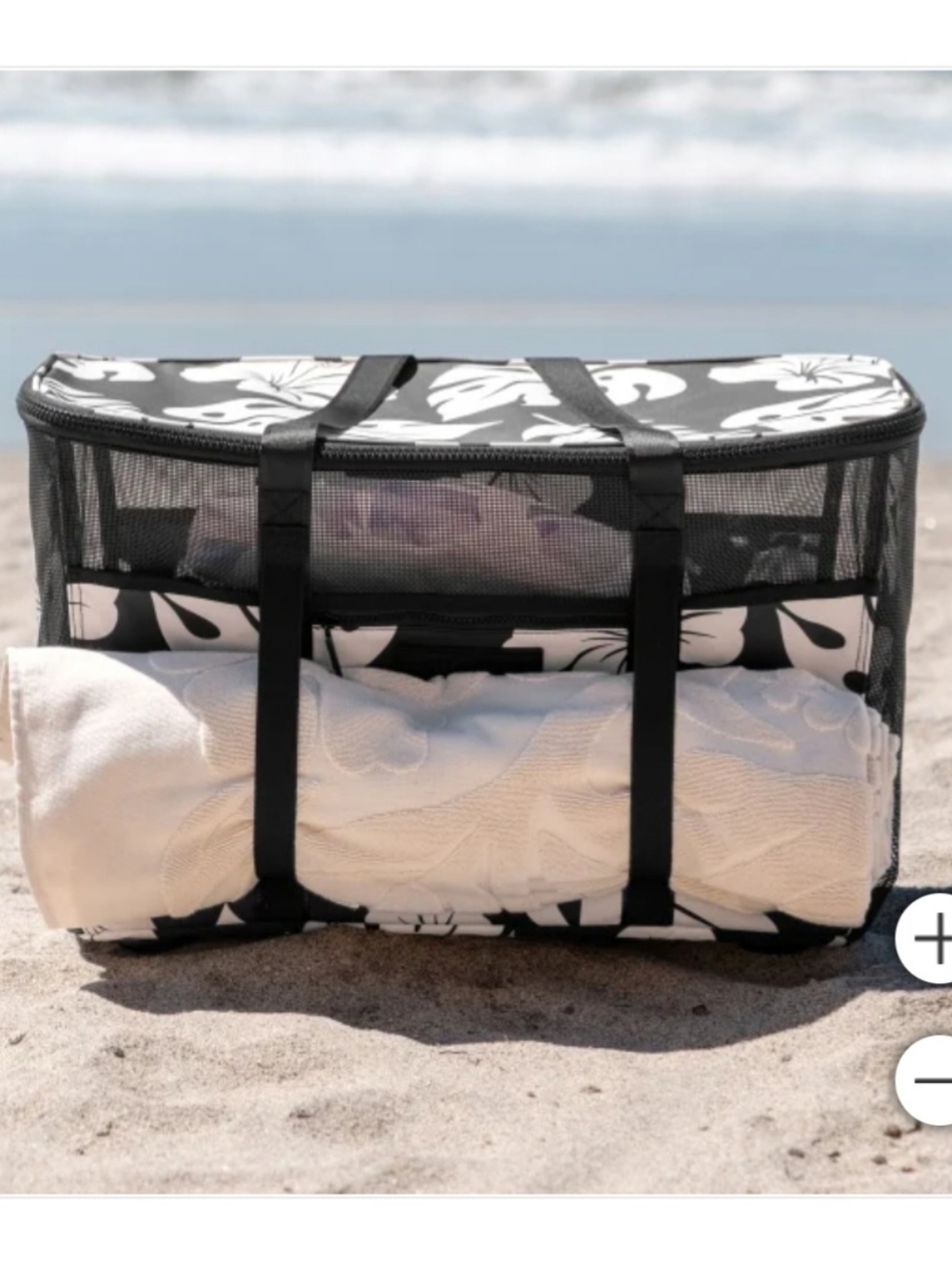 Aloha + CleverMade Collapsible Beach Tote - Picture 4 of 5